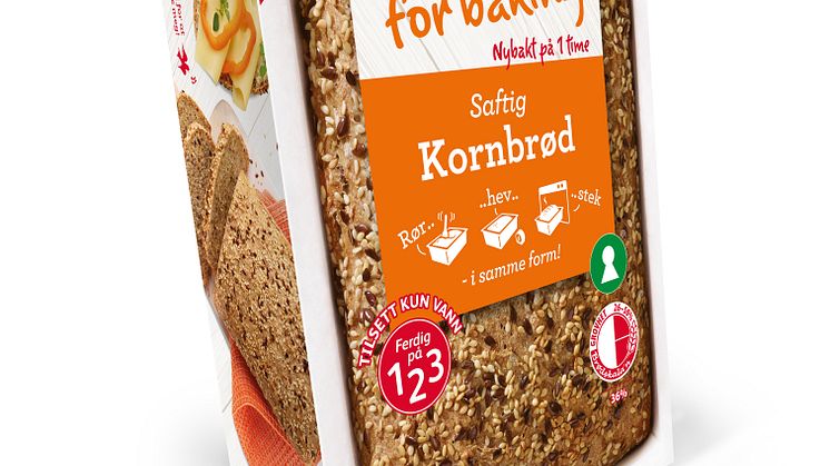Møllerens Kornbrød - En form for baking.