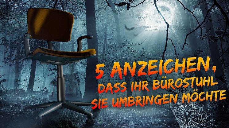 5 Anzeichen, dass Ihr Bürostuhl Sie umbringen möchte