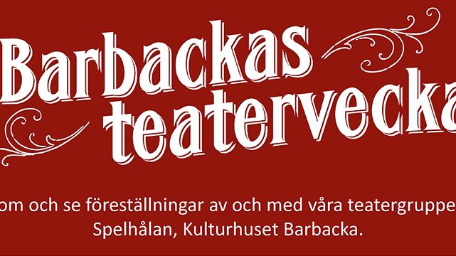Barbackas teatervecka