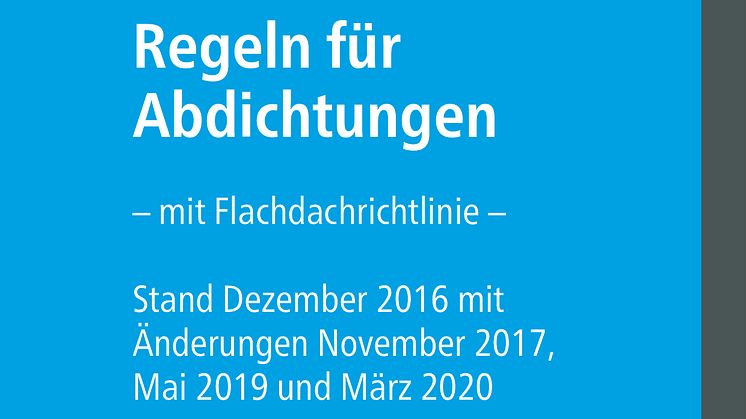 Regeln für Abdichtungen, 9. Auflage (2D/tif)