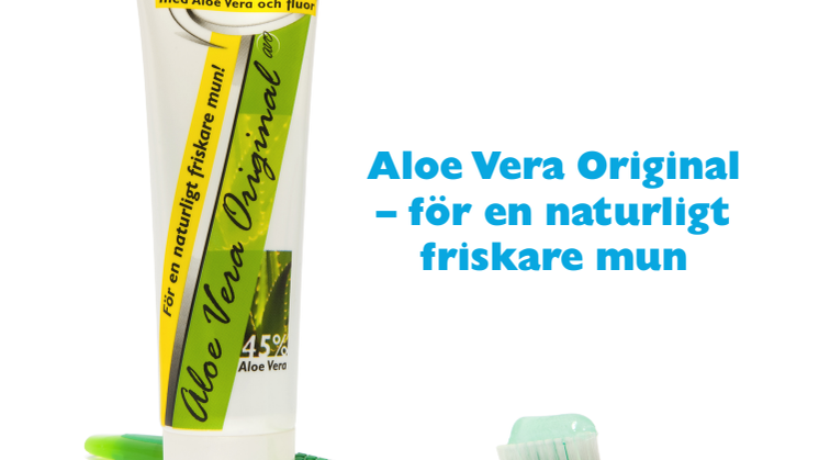 Aloe Vera Original – för en naturligt friskare mun