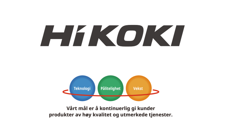 Hitachi endrer navn til HiKOKI oktober 2018_flyer
