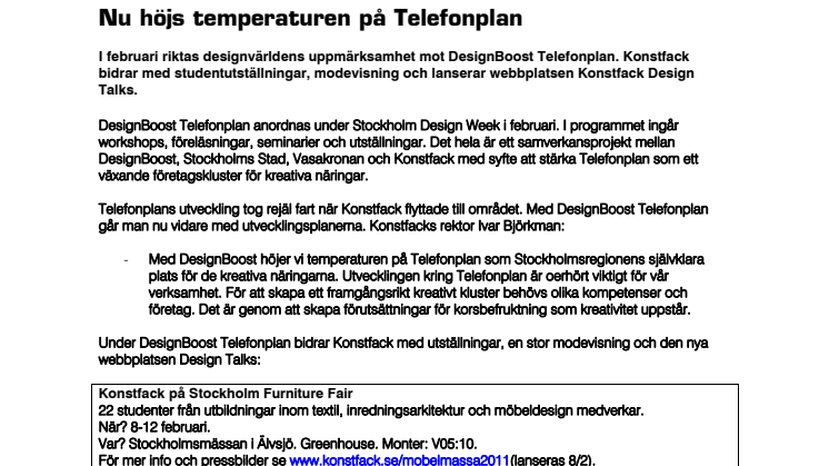 Nu höjs temperaturen på Telefonplan