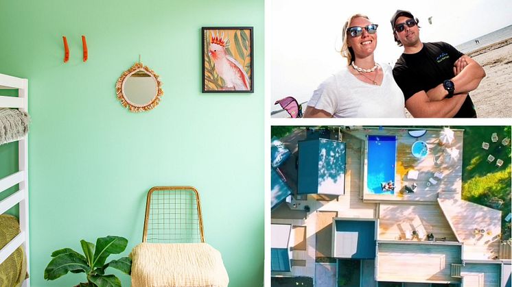Halland Foto Villa surf garden6