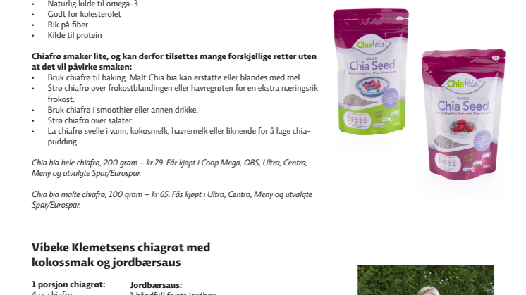 Nyhet! Superfrø proppfull av omega-3