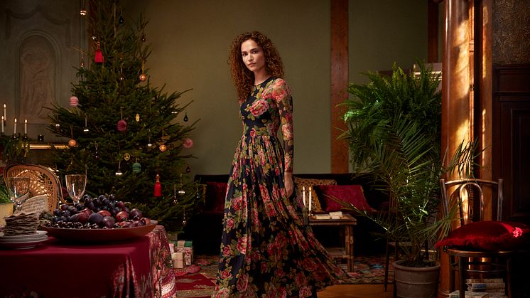 Klassiskt möter boho i Indiskas julkollektion