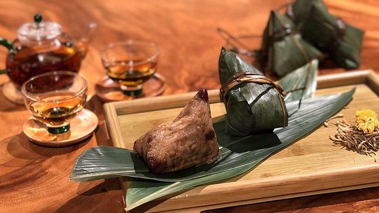 Flower Tea Rice Dumpling with Assorted Beans (五花茶六豆粽)