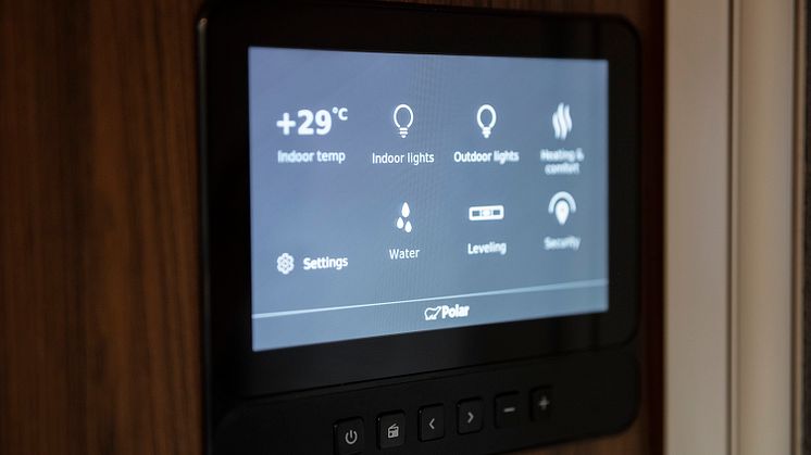 Polar modell 2020 med nya kontrollpanelen