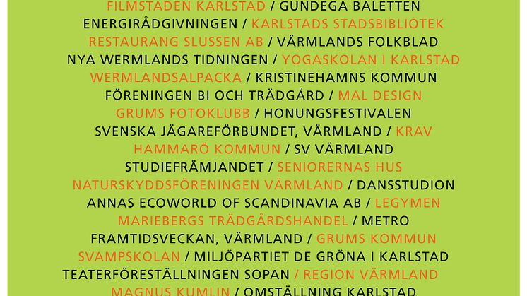 Framtidsveckan i Värmland 28/9-6/10 2013