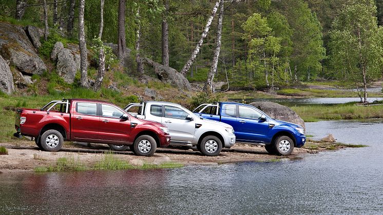 Nye Ford Ranger lanseres i Norge juni 2012