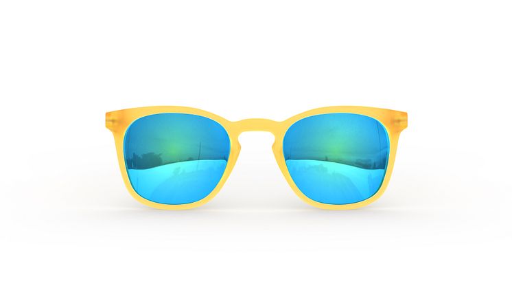 Pantos - Yellow - Mirror Blue