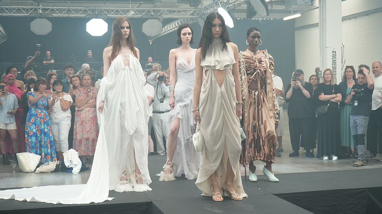 Northumbria Catwalk Show at Graduate Fashion Week 2023. Photo by Jennine Wilson