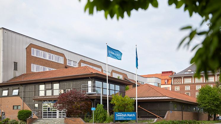 Swedish Matchs fabrik i Göteborg, där Actemium kommer utföra arbetet på anläggningens vätska och flavour-beskickning.  Foto: Swedish Match