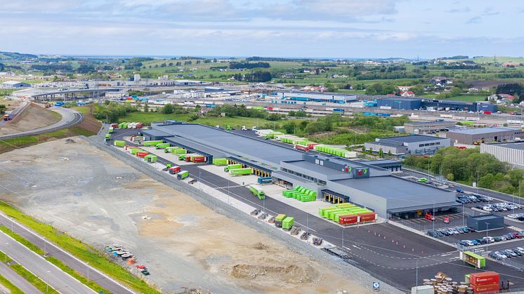 Posten og Brings logistikksenter Stavanger ligger i Vagle Næringspark i Sandnes.