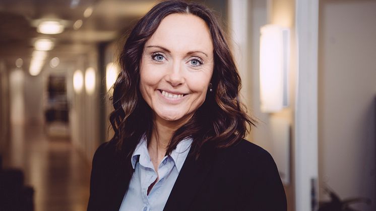 Anna-Maria Lingmerth, marknadschef på Kärnhem, är mycket nöjd över nomineringen i tävlingen "Årets marknadsförare".