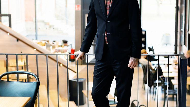 Richard Julin, konstnärlig ledare på Accelerator