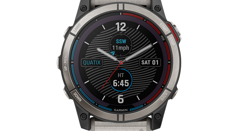 Garmin_quatix 7X Sapphire Solar Titan (c) Garmin Deutschland GmbH