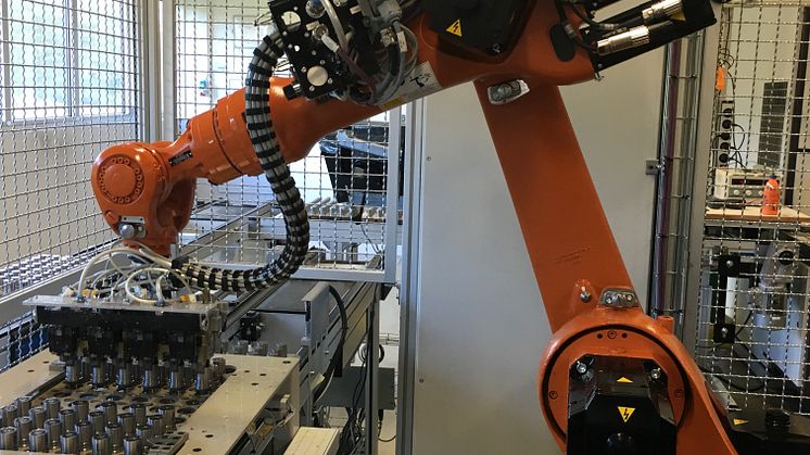 Robotisert monteringslinje