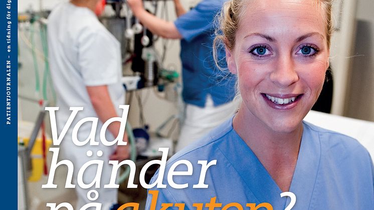 Egen tidning till patienterna på akuten