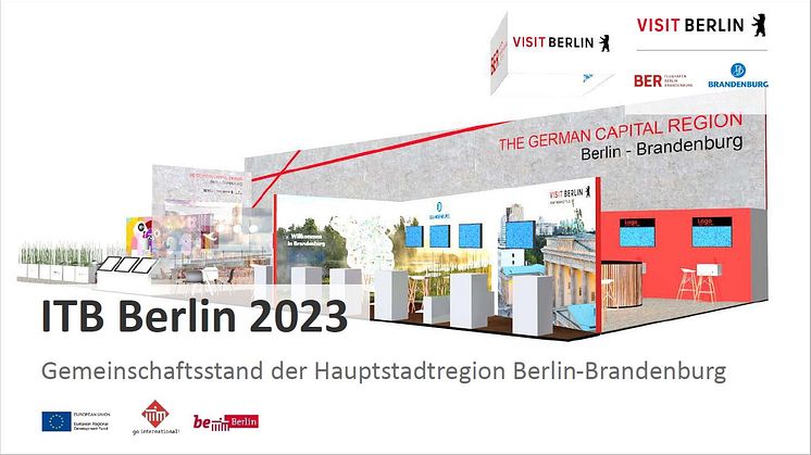 Auf der ITB 2023 stellt Brandenburg unter dem Dach der Hauptstadtregion Berlin-Brandenburg aus. 