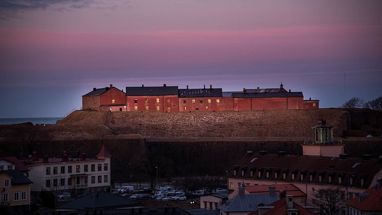 Utsikt från takåsarna på Varbergs Stadshotell & Asia Spa