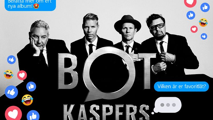 Sony Music lanserar Sveriges första artist-chatbot; Bot Kaspers!