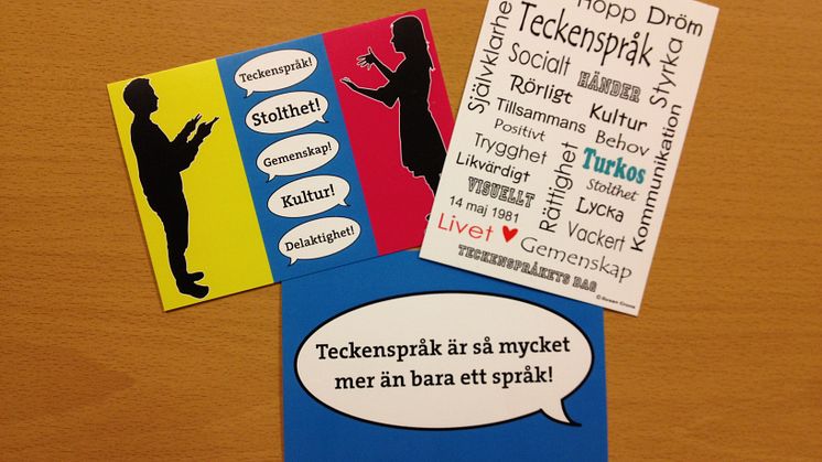 Vykort framtagna till 90årsjubileet