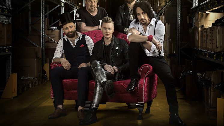 Barbados spelar på dansbanan på Malmöfestivalen 2019.