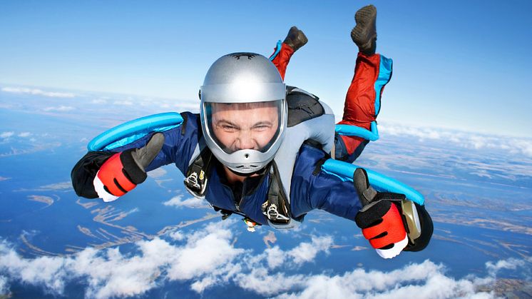Skydiving is never plane sailing