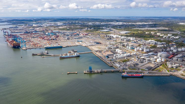CinfraCap Skarvik Göteborgs hamn Foto Göteborgs Hamn AB