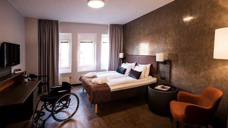 Sveriges mest tillgängliga hotell ligger i Haninge