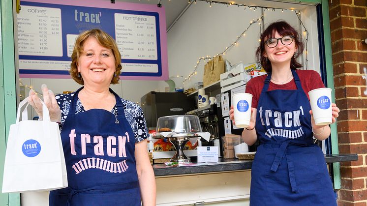 Track 1 is a family affair with all four Stubley members working in the coffee shop