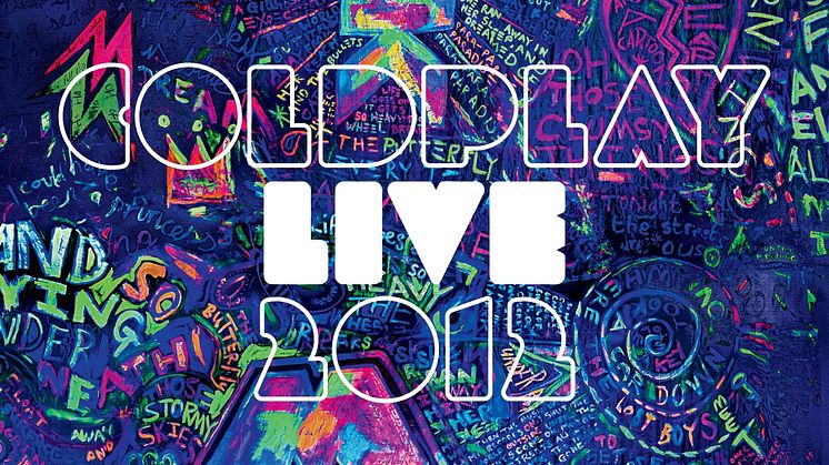 Coldplay slipper live-album og konsertfilm