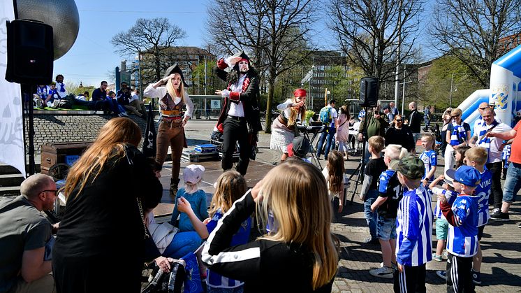 Tidigare i vår besökte piraterna Ullevi då Daftö Resort var matchvärd. Nu är det dags för IFK att besöka Daftö. Bild: Tommy Höll