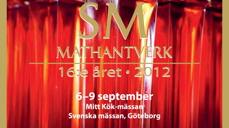 SM i Mathantverk 2012