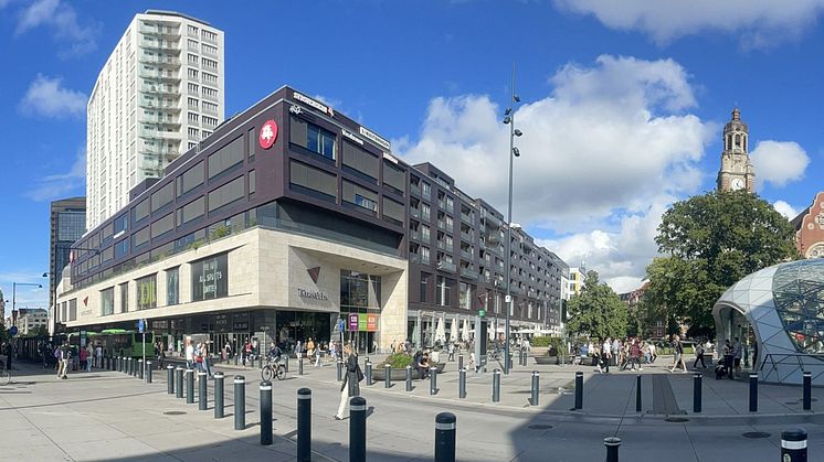 Ovanför köpcentret Triangeln i Malmö finns Brf Kaninen 33.