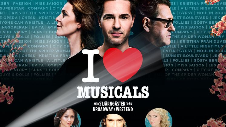 ​Stjärnsolister från Broadway och West End klara för världens största musikalkonsert på Ullevi