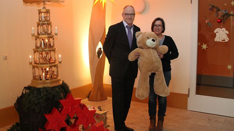 Weihnachtsgeschenke und Spenden für Bärenherz - Kleiner Rückblick in Bildern