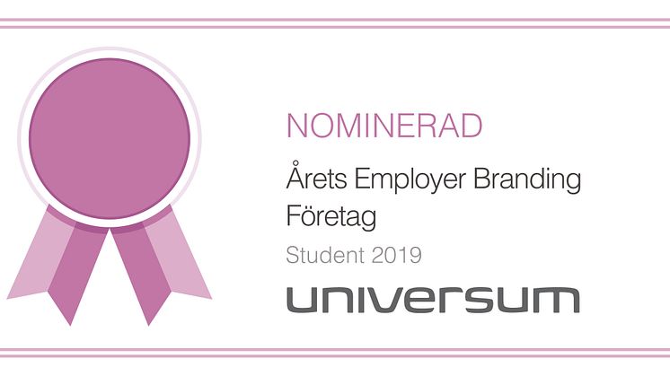 Sodexo nominerat till ”Årets employer branding-företag 2019”