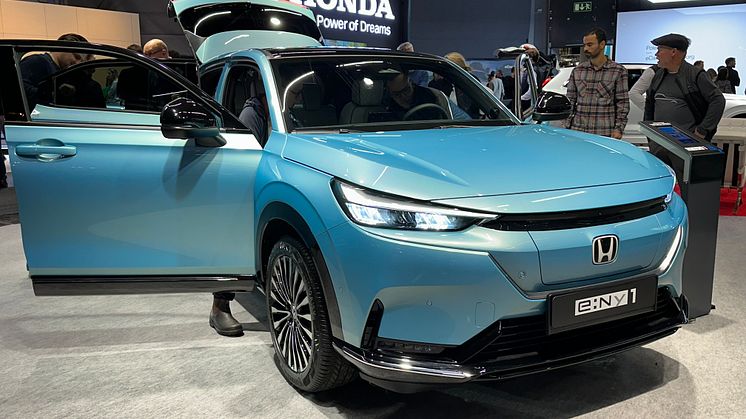 Honda e:Ny på eCarExpo i Göteborg