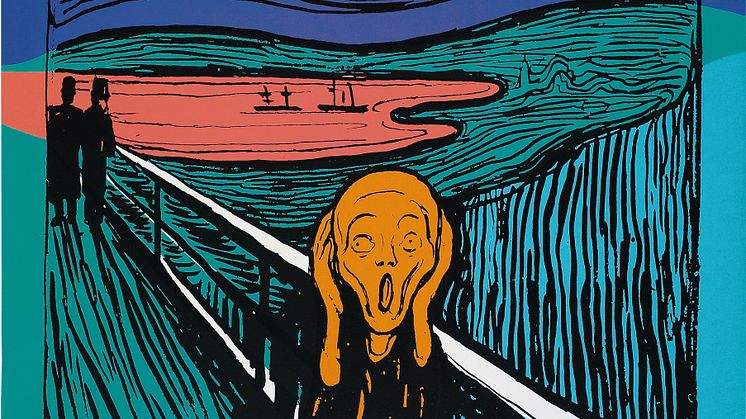 Andy Warhol, The Scream (After Munch), 1984. (detalj) 