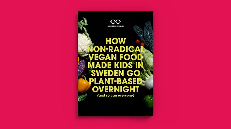 New trend report: A vegetarian nudge that made kids choose plant-based food