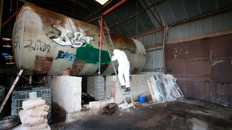 Major toxic waste dump uncovered at Armagh fuel laundering plant  