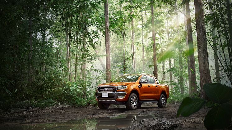 Helt nye Ford Ranger vises for første gang på den internasjonale bilutstillingen i Frankfurt