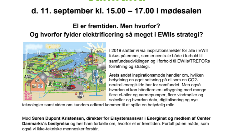 INVITATION: Det grønne samfund er elektrisk - hvordan håndterer vi omstillingen?