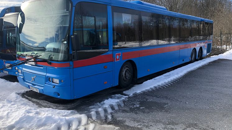 Transdev skänker bussar till Ukraina