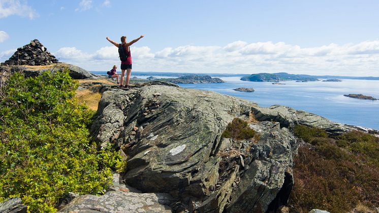 Ferierende nordmenn tok igjen turen til Vest-Sverige i sommer. Foto: Fredrik Schenholm 