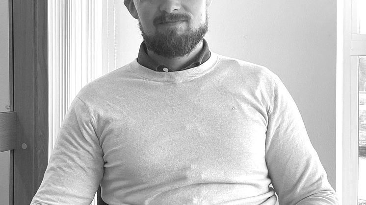 Erik, ny Supply Chain Manager på Arom-dekor Kemi.