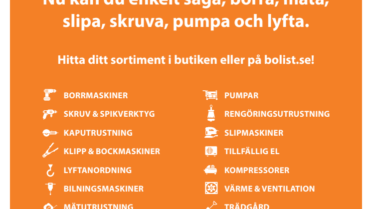 BOLIST lanserar uthyrningskoncept