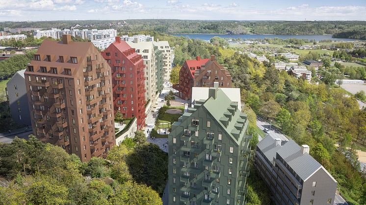 Översiktsbild Albyberget, foto: Titania